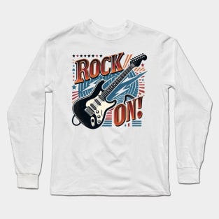 Vintage electric guitar Long Sleeve T-Shirt